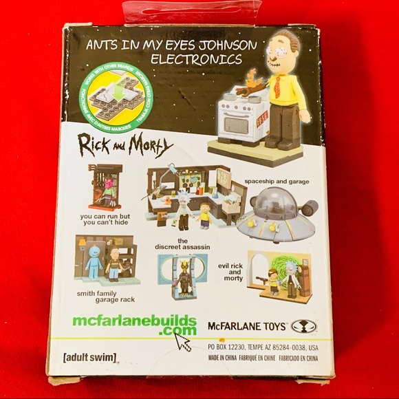 Rick & Morty “Ants In Eyes Johnson” Build Set - Picture 3 of 3